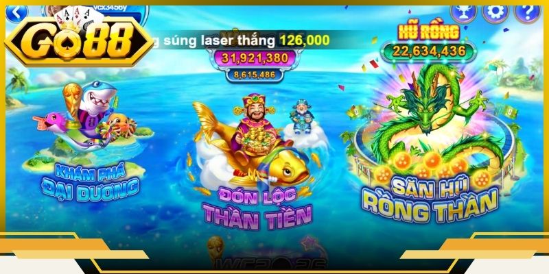 Chọn phòng chơi từ mức cơ bản đến cao cấp với thông số chi tiết 
