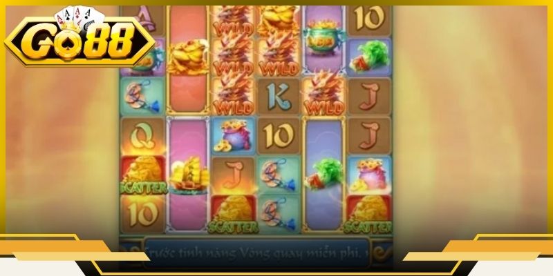 Kỳ Lân Mách Nước Go88 với hình ảnh linh vật rực rỡ và đặc sắc.